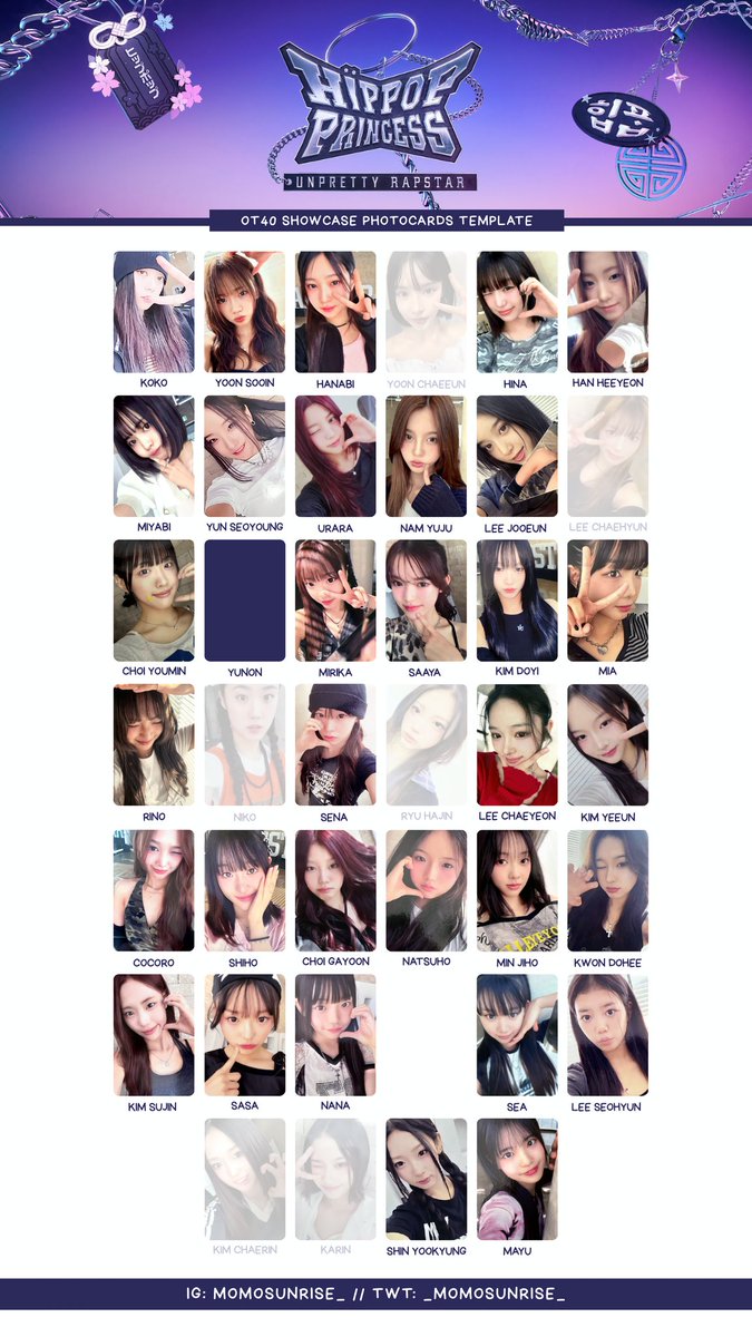 힙팝프린세스 포카 Hip pop princess ISO ~ WTB 7€ max (might refuse