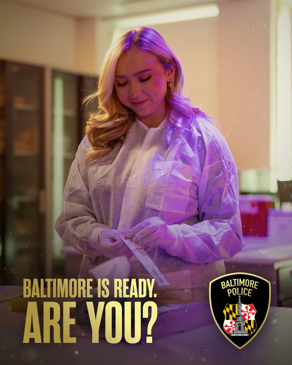 Baltimore Police Department Recruitment tweet media