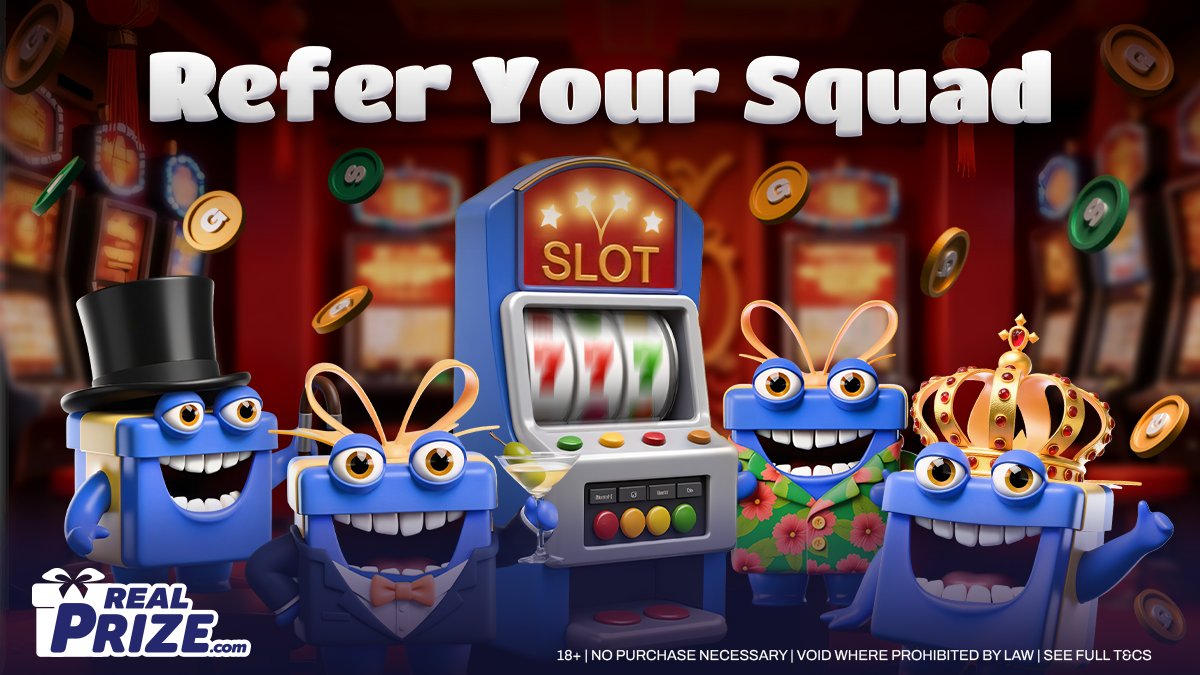 RealPrizecom's tweet image. Playing hits different with friends!
RT if you invited a homie.