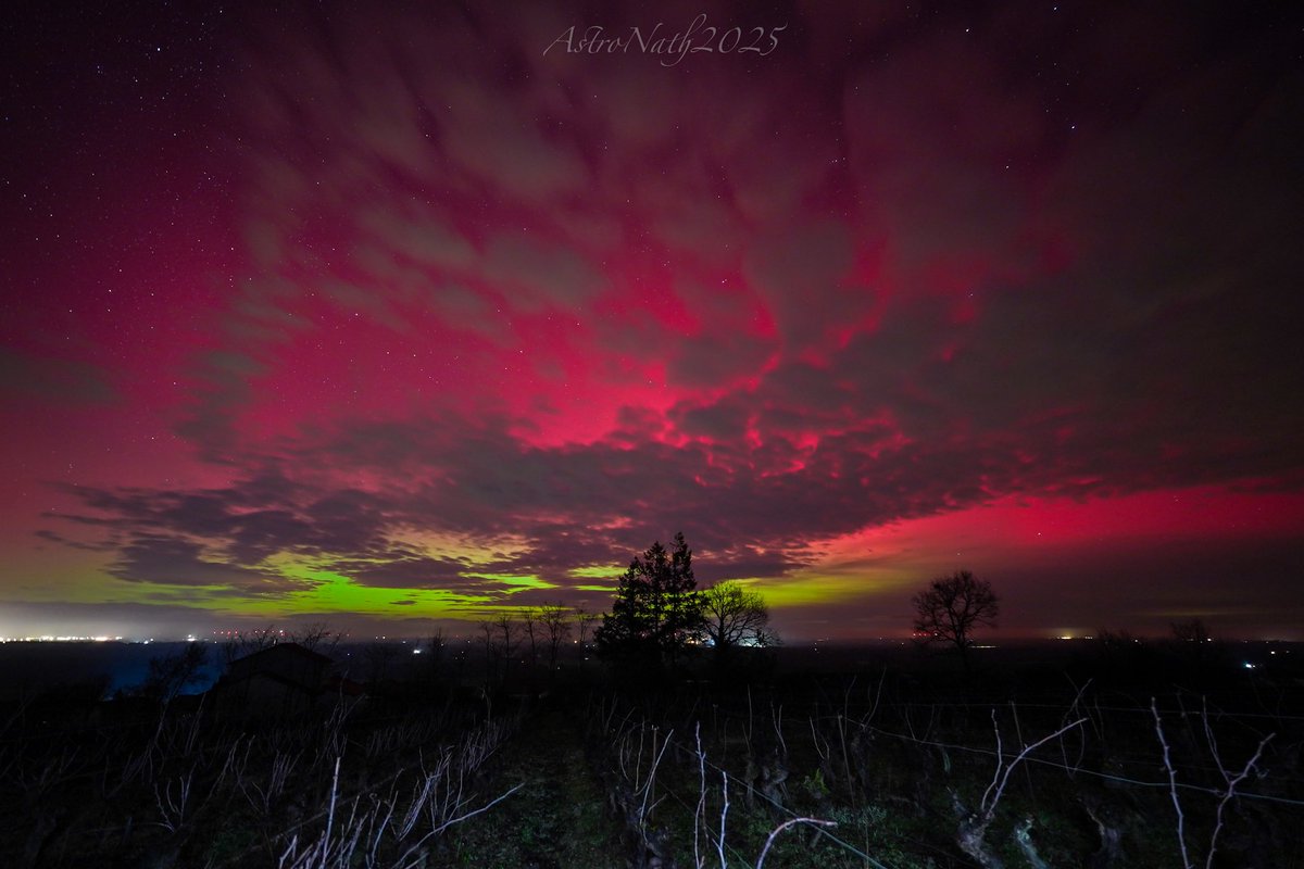 Aurora again because it’s too wonderful 💚❤️🍉 ✨ 
I hope to have Aurora again tonight (if the rain stop 😩🤞🏻)

#Auroraborealis #auroresboreales #aurores #auroras #northernlights #solarstorm #starrysky #starrynights 
<a href="/inherin/">인혜린</a> 💚🍉❤️