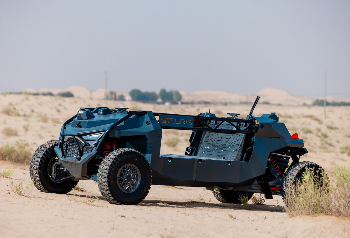 SteerAI, an autonomous technology venture within the Advanced Technology Research Council (ATRC) ecosystem, has unveiled xRift, a new class of driverless offroad vehicle engineered for multiple missions in the Gulf’s most demanding environments.

The launch took place today at
