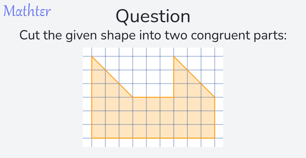 MathterRiddler's tweet photo. Puzzle from the Mathter website: https://t.co/r5QWrwSc6L 
#Puzzle #Symmetry #CutaShapeDissectionProblems #GridPaperGeometryLatticeGeometry #CongruenceTransformationsIsometries https://t.co/WcZqSDnsCP