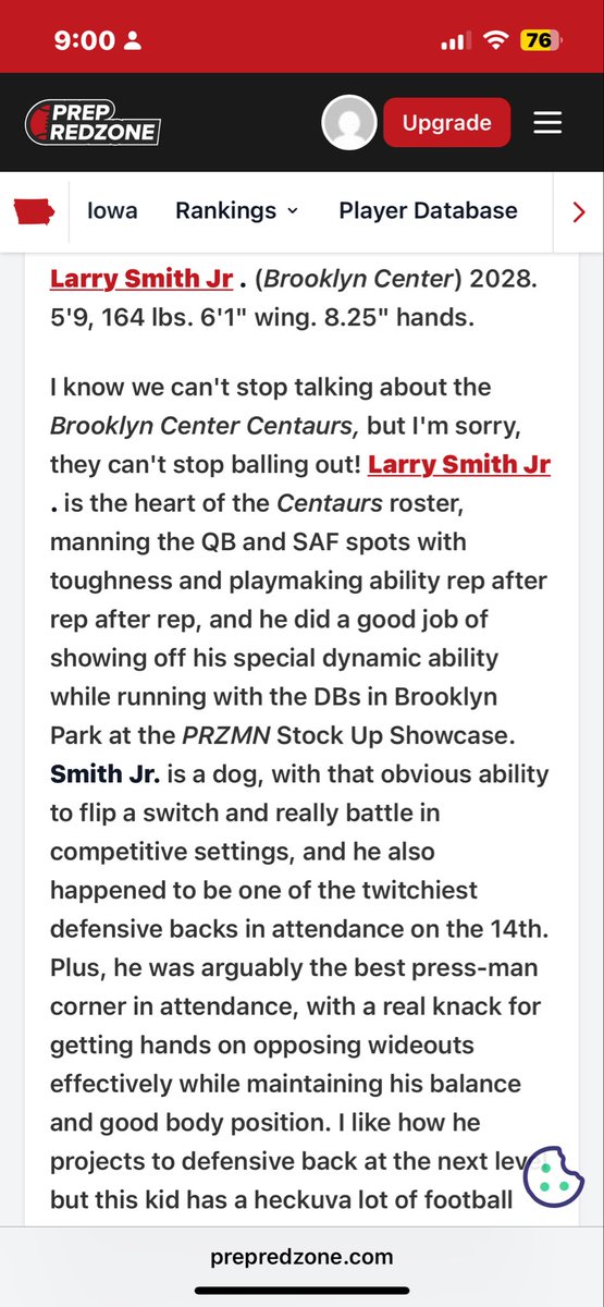 Larry smith jr tweet media