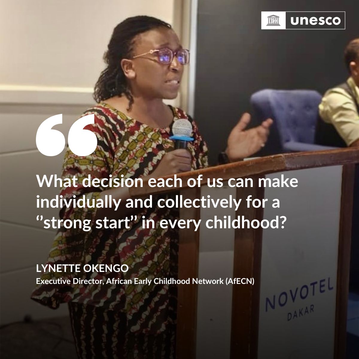 UNESCO_Dakar's tweet photo. 📍 Dakar | EDPE
Des messages forts partagés par l’ @UNESCO_fr , l’ @af_ecn , l’ @_AfricanUnion et le ministère de l’Éducation du Sénégal pour renforcer l’action et l’investissement en faveur de la petite enfance.
#EducationStartsEarly #EDPE #ECED #Africa https://t.co/ak2e3dv3wb
