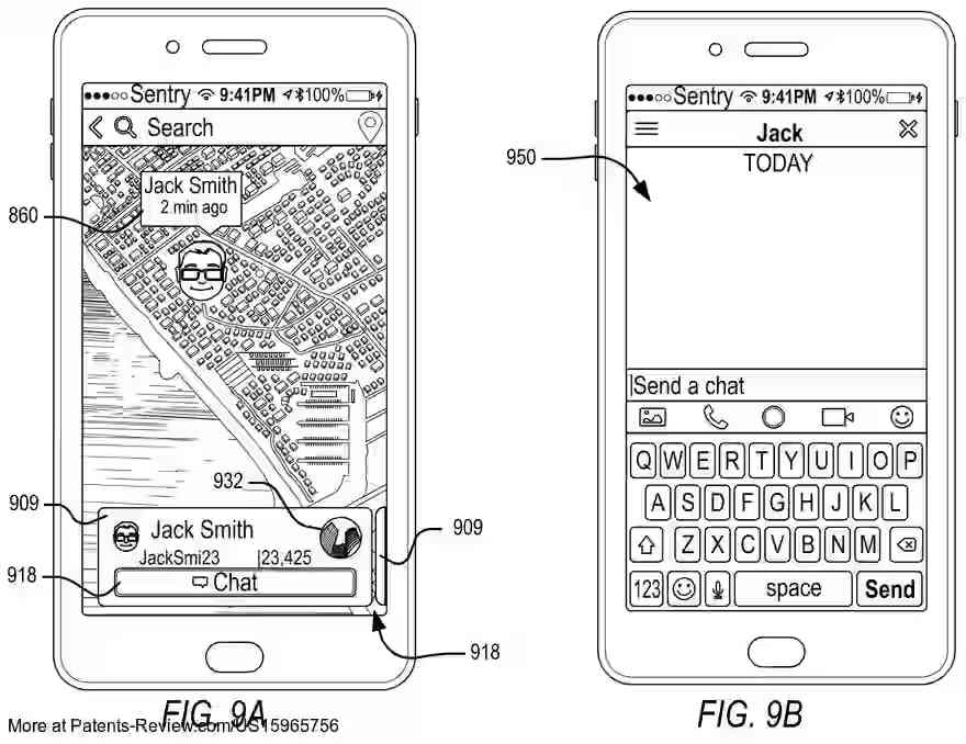 PatentPulse's tweet photo. Introducing a new #patent grant by $SNAP: #US15965756B1. This #SnapInc innovation offers a map-based GUI for #LocationBased social media searches. Users can interactively select a target location, triggering a search for geo-tagged content. The search period adjusts dynamically based on how long the location is tapped or clicked.
Explore the future of #SocialMedia with this #Tech advancement.