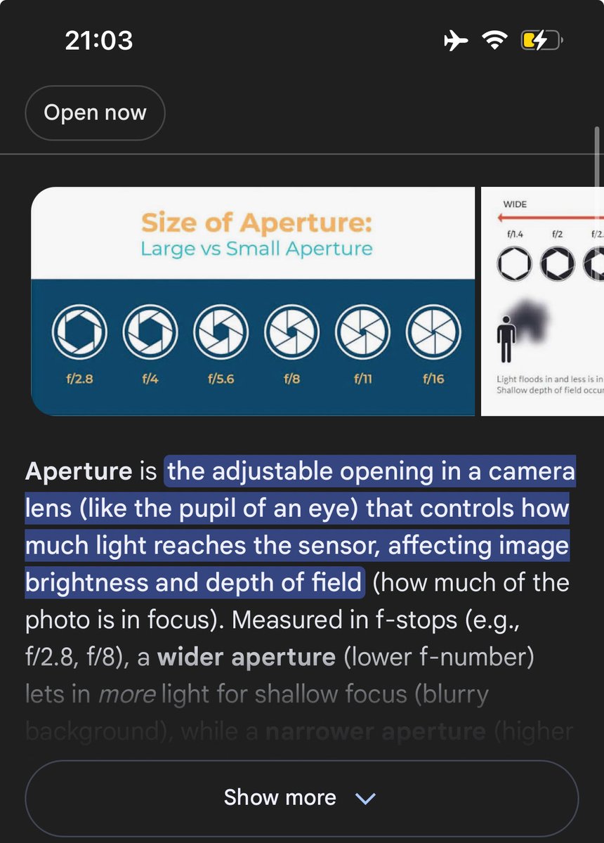 angeshouse's tweet image. APERTURE IS A CAMERA THING HARRY STYLES THE GENIUS YOU ARE