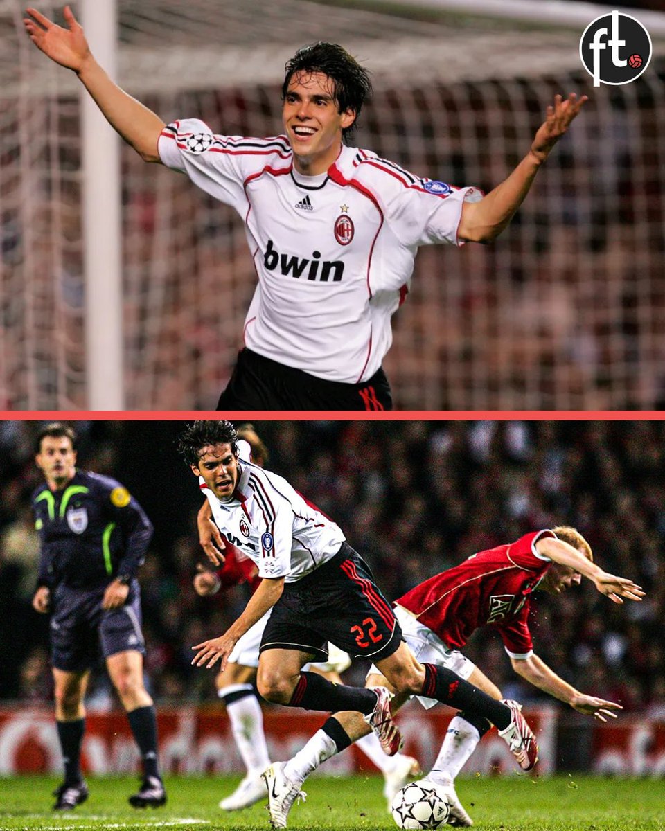 Footballtweet's tweet image. 🗣️ Paul Scholes' story about Kaka's masterclass performance at Old Trafford.

"A few days before the semi-final, Sir Alex told us, 'Stop Kaka, and we'll make it to the final.'

We knew Milan had a lot of stars like Nesta, Maldini, Seedorf, Pirlo, Inzaghi, but our focus was on…