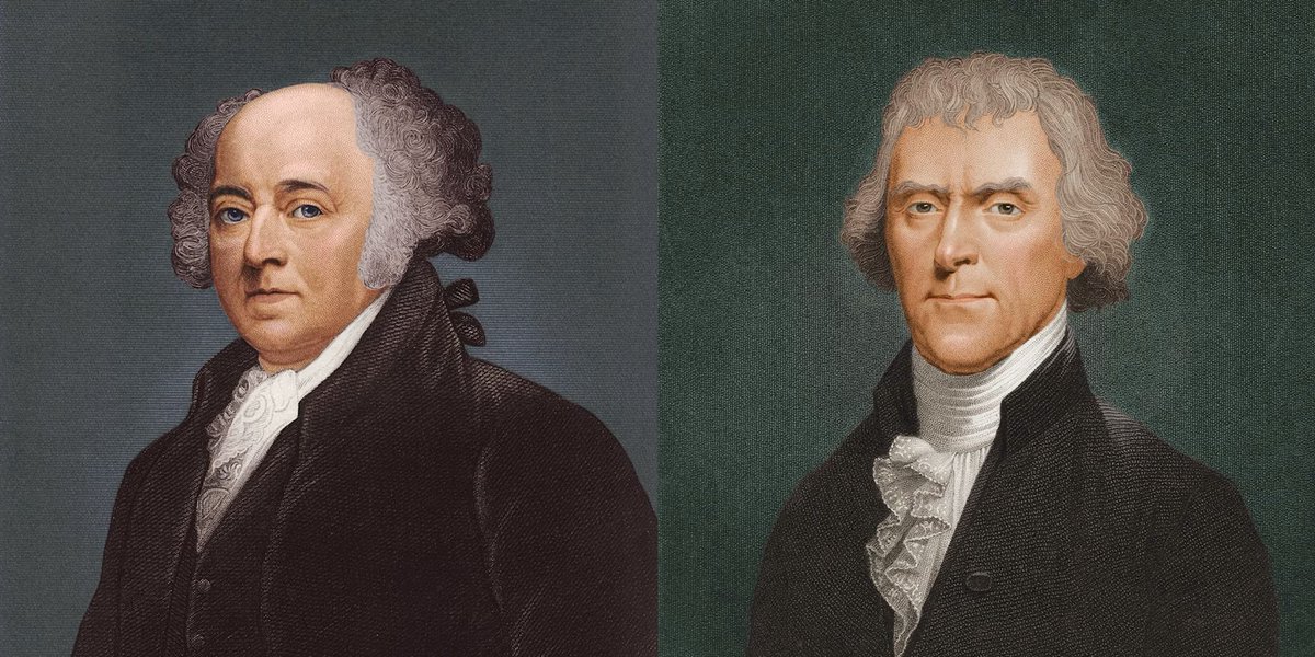 ingelramdecoucy's tweet image. True story:

In the election of 1800 Thomas Jefferson called John Adams “a blind, bald, crippled, toothless man who is a hideous hermaphroditic character with neither the force and fitness of a man, nor the gentleness and sensibility of a woman”