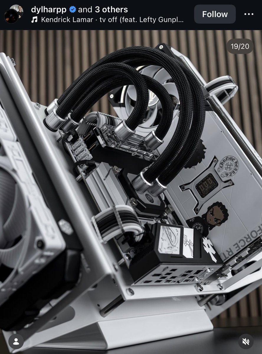 SpursNation_SA's tweet image. Dylan Harper’s custom Chrome Hearts x Boondocks PC build is straight heat😮‍💨