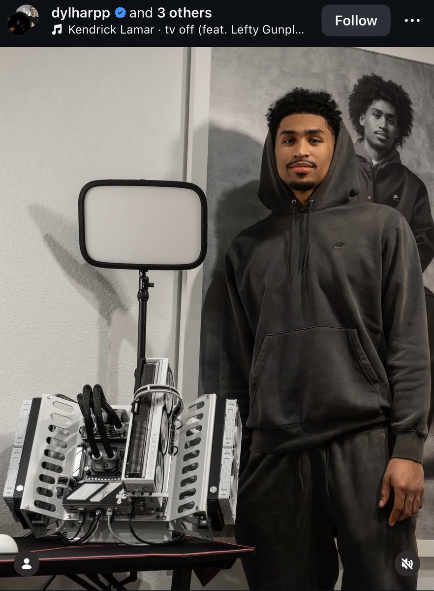 SpursNation_SA's tweet image. Dylan Harper’s custom Chrome Hearts x Boondocks PC build is straight heat😮‍💨