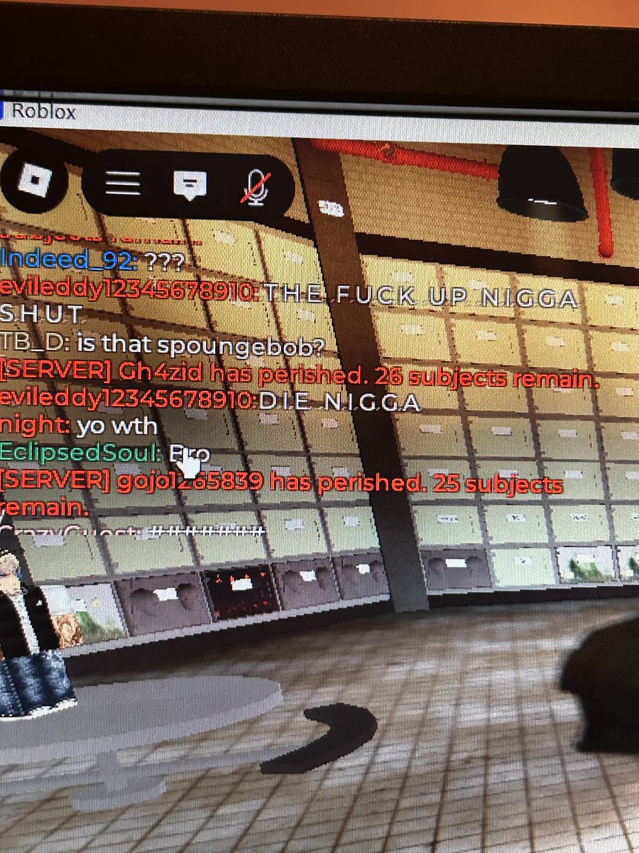 LMccheezy13359's tweet photo. thought i should share... @RealSchlep i put this in the comments of one of your posts, the game name is "death penalty" if you want to check it out... not the nicest game player wise... this person was not speaking to me. i just got back on (age group: 13-15) https://t.co/gCcZakJpG9