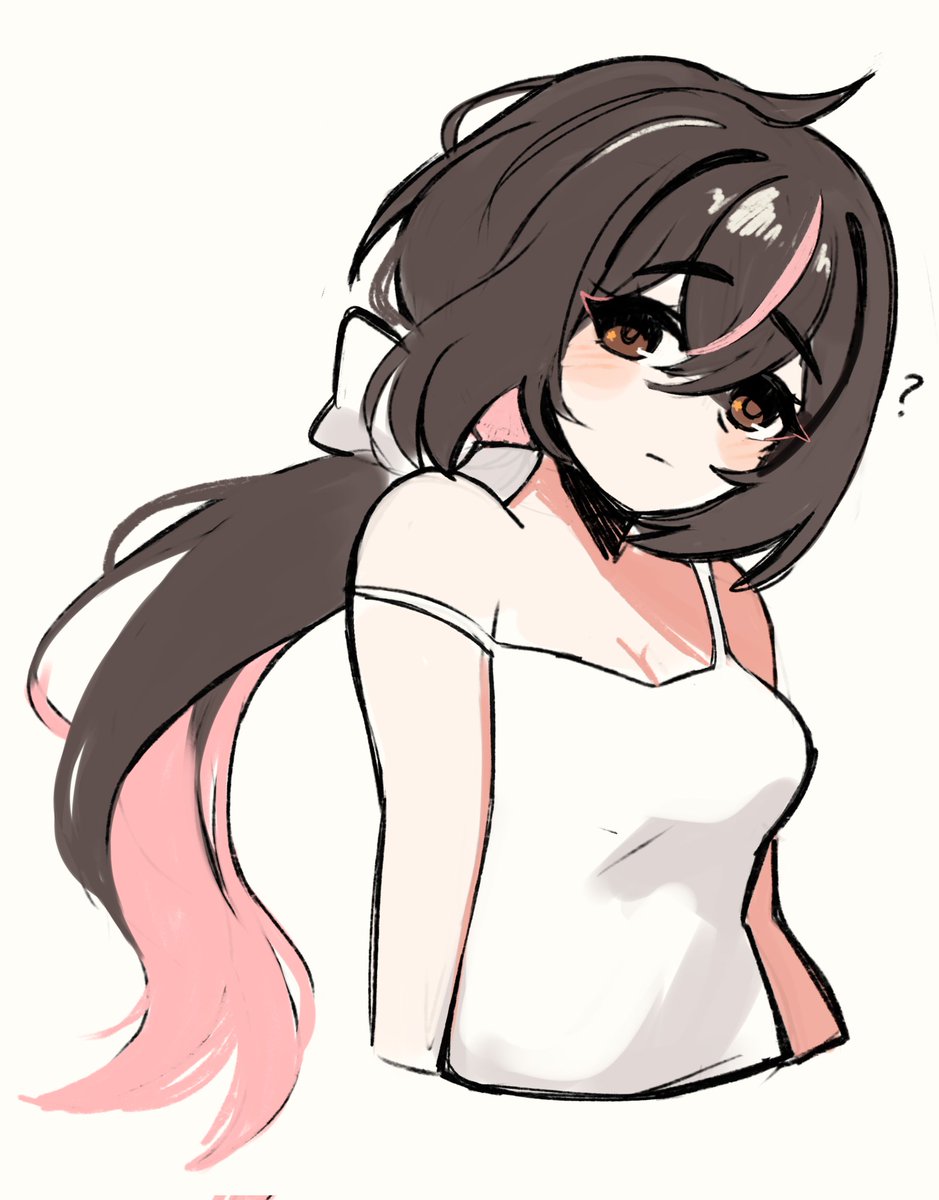 ericchi_arts's tweet image. Probando un peinado ✨️