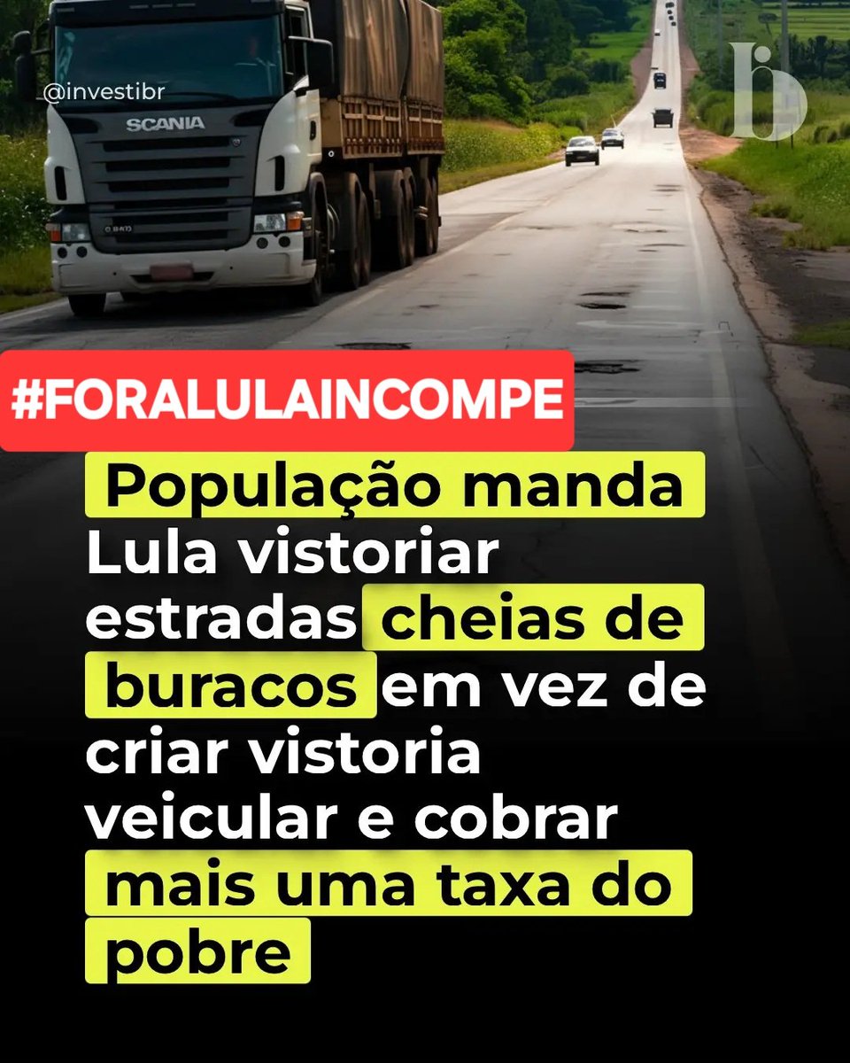 CHEGA DE TAXAS E IMPOSTOS
#FORALULAESUAQUADRILHA