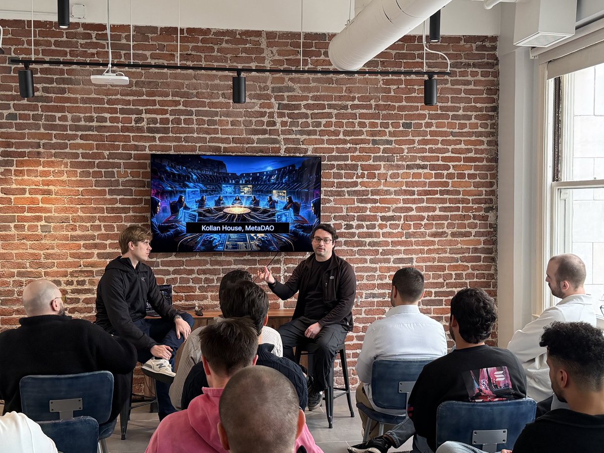 there not many founder in crypto who are as lucid, capable, and mission  driven as @metanallok v lucky to have him in our backyard in SF