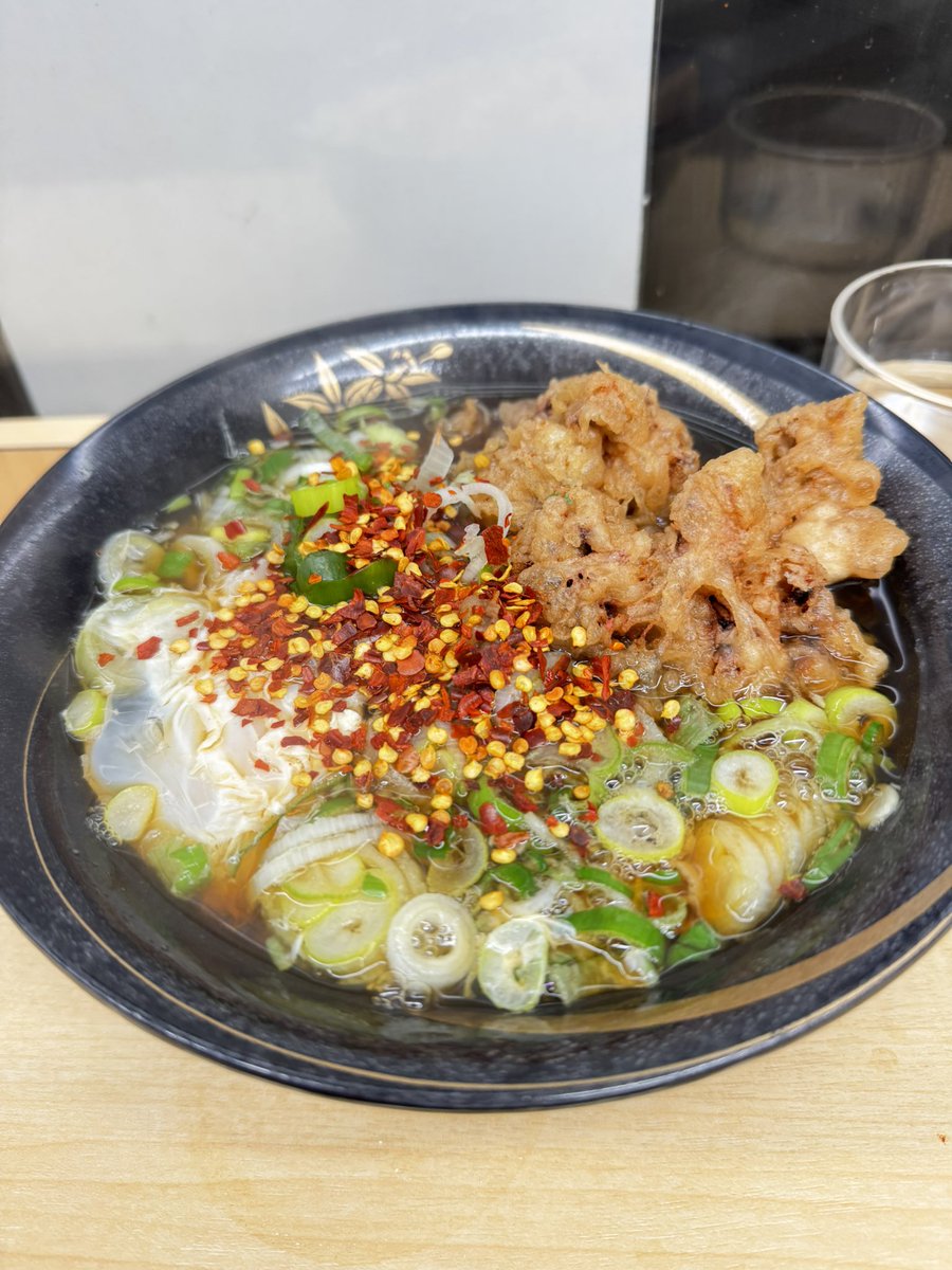 onzoooo's tweet image. 蕎麦
ゲソ
卵
葱多め

#そばのスエヒロ八丁堀店