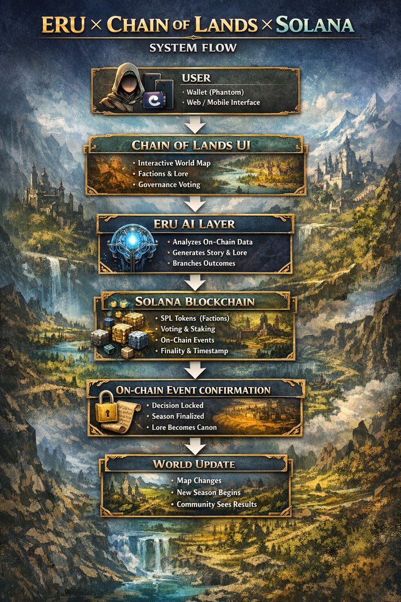 ChainOfLands's tweet photo. ERU × Chain of Lands on Solana https://t.co/POQodMsnTy