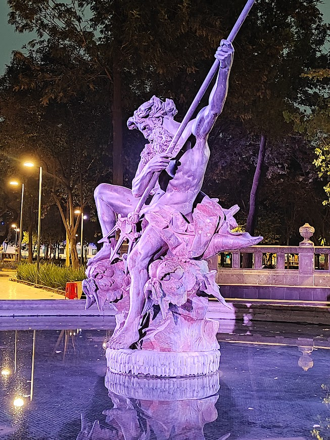 Fuente de Neptuno, 1889, Alameda Central #CdMx