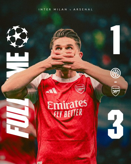 arsenalmtc's tweet photo. Full-Time https://t.co/kHDd91zyBb
