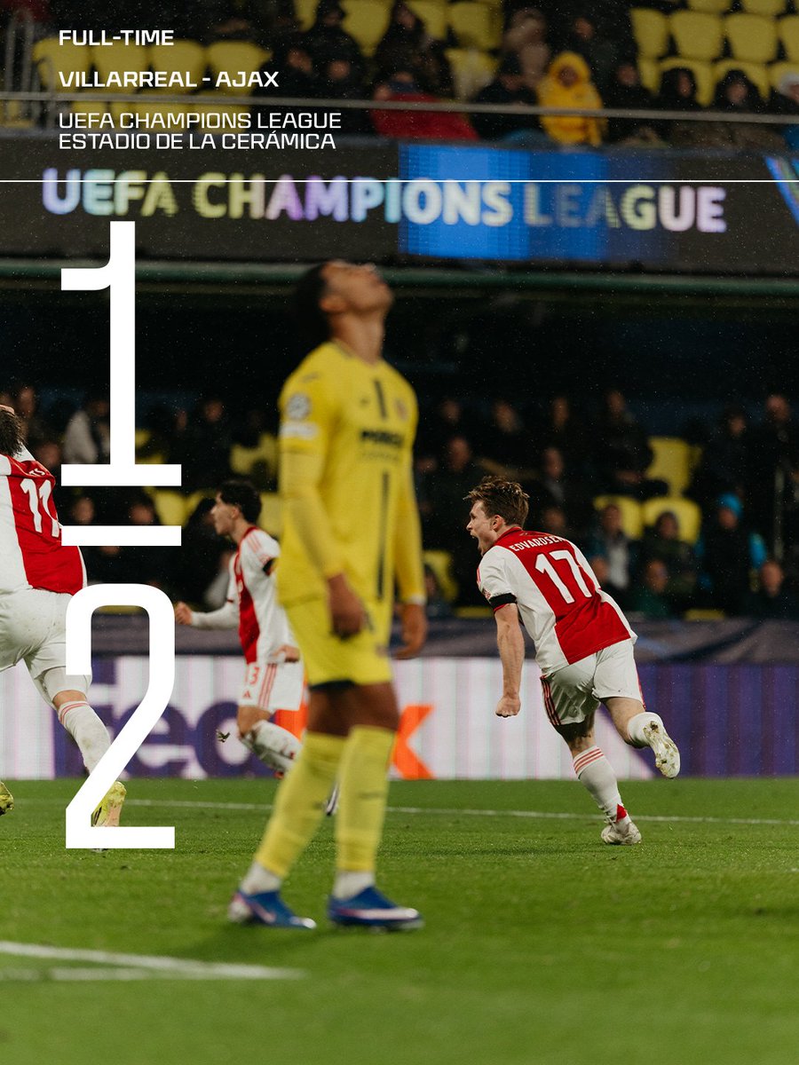 Win vs. Villarreal in the Champions League! ❌❌❌