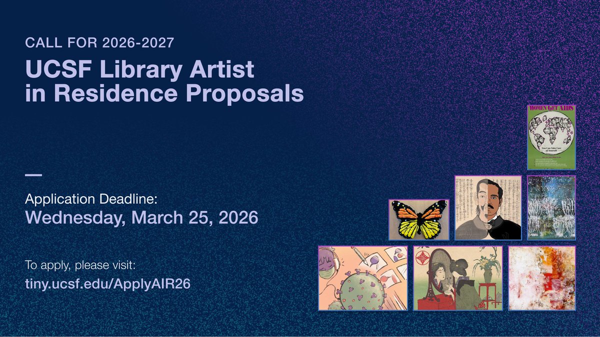 UCSF Library tweet media