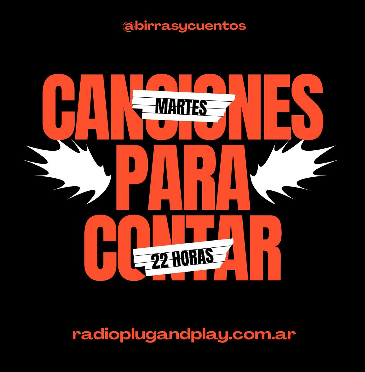 birrasycuentos's tweet image. Chudei 
10pm
Por radioplugandplay.com.ar