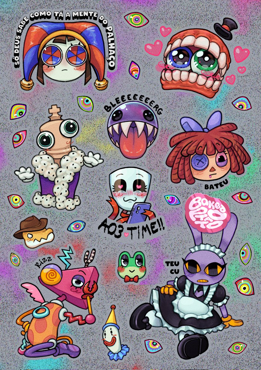 DrawPotatoes's tweet photo. Aquele lá, o incrível circo digital💥💥
#TheAmazingDigitalCircus https://t.co/R5kL5RuYJX