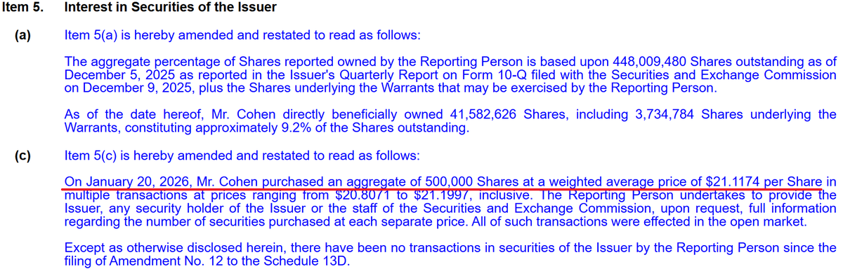 Infinitynova741's tweet image. Ryan Cohen (CEO and Chairman of #Gamestop) buys 500k shares of $GME.

In a market where most insiders are selling their shares, we have 1 CEO that's doing the opposite ❤🔥

Source: sec.gov/Archives/edgar…
