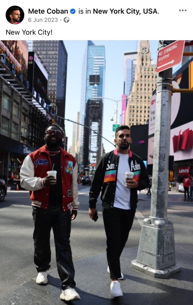 Photos of London’s £151k per year Deputy Mayor for the Environment, Mete Coban MBE 

He travelled while Hackney Council’s Cabinet Member for the Environment and lecturing residents about car use and how great LTNs are