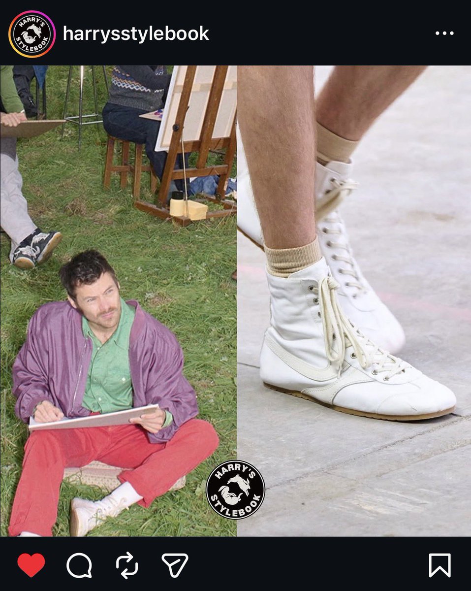 besitosrry's tweet image. harry’s house era shoes were adidas and kattdo era shoes are…boxers shoes? 😭