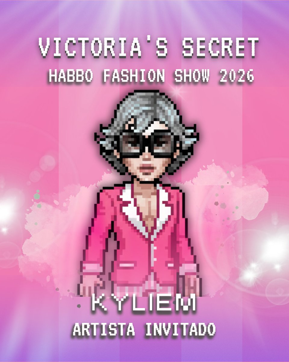 💞 El Victoria's Secret Fashion Show 2026 💞
 No te puedes perder este espectacular Evento!💟🪽🦋

✨¡TENDREMOS INVITADOS DE LUJO! 💞🪽

​Horarios:
🇨🇴 08:00 PM /🇻🇪 09:00 PM
🇲🇽 07:00 PM /🇦🇷 10:00 PM
🇪🇸 02:00 AM 

En vivo por: @RadioBoomEs
Owner: Patronsita

#VSHabbo #LorenzEvents