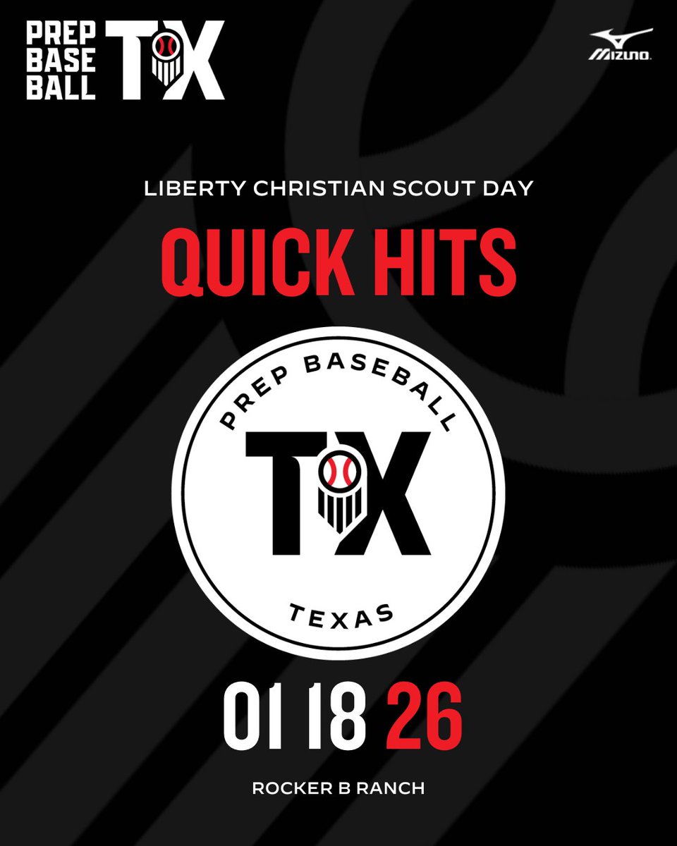 𝐋𝐢𝐛𝐞𝐫𝐭𝐲 𝐂𝐡𝐫𝐢𝐬𝐭𝐢𝐚𝐧 𝐒𝐜𝐨𝐮𝐭 𝐃𝐚𝐲: 𝐐𝐮𝐢𝐜𝐤 𝐇𝐢𝐭𝐬 📝

Scouting takeaways on some of the standouts from the Liberty Christian Scout Day.

9️⃣ names mentioned within.👇

🔗: loom.ly/JJ-y3DA