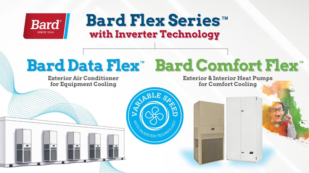 Introducing the new Bard Flex Series with inverter technology. A true inverter-driven series of wall-mounts, designed to deliver precise temperature control and efficiency across multiple applications. Learn more: bardhvac.com/resources/indu…
