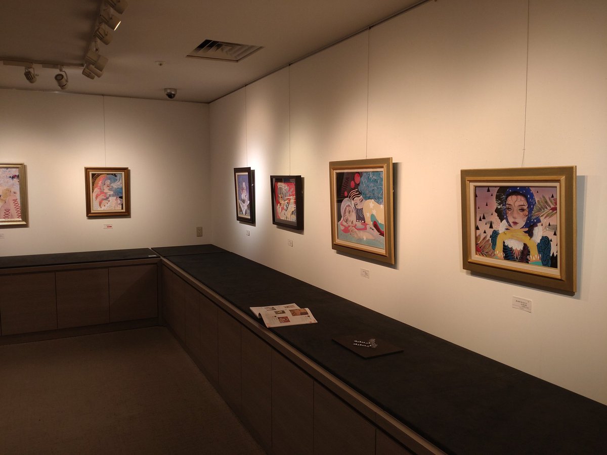 czx05070's tweet photo. 素敵な夢の世界、素晴らしい個展、ありがとうございました。心が洗われました。

「踊る心音」、あまりの美しさ、浮き出るような立体感に引き込まれ、ずっと見入ってしまいました。

中島先生の魅力は言語化不可能、プリントでもデジタルでも伝わらないので、是非、本物をご覧頂きたいです！ https://t.co/unSoyRdgjc