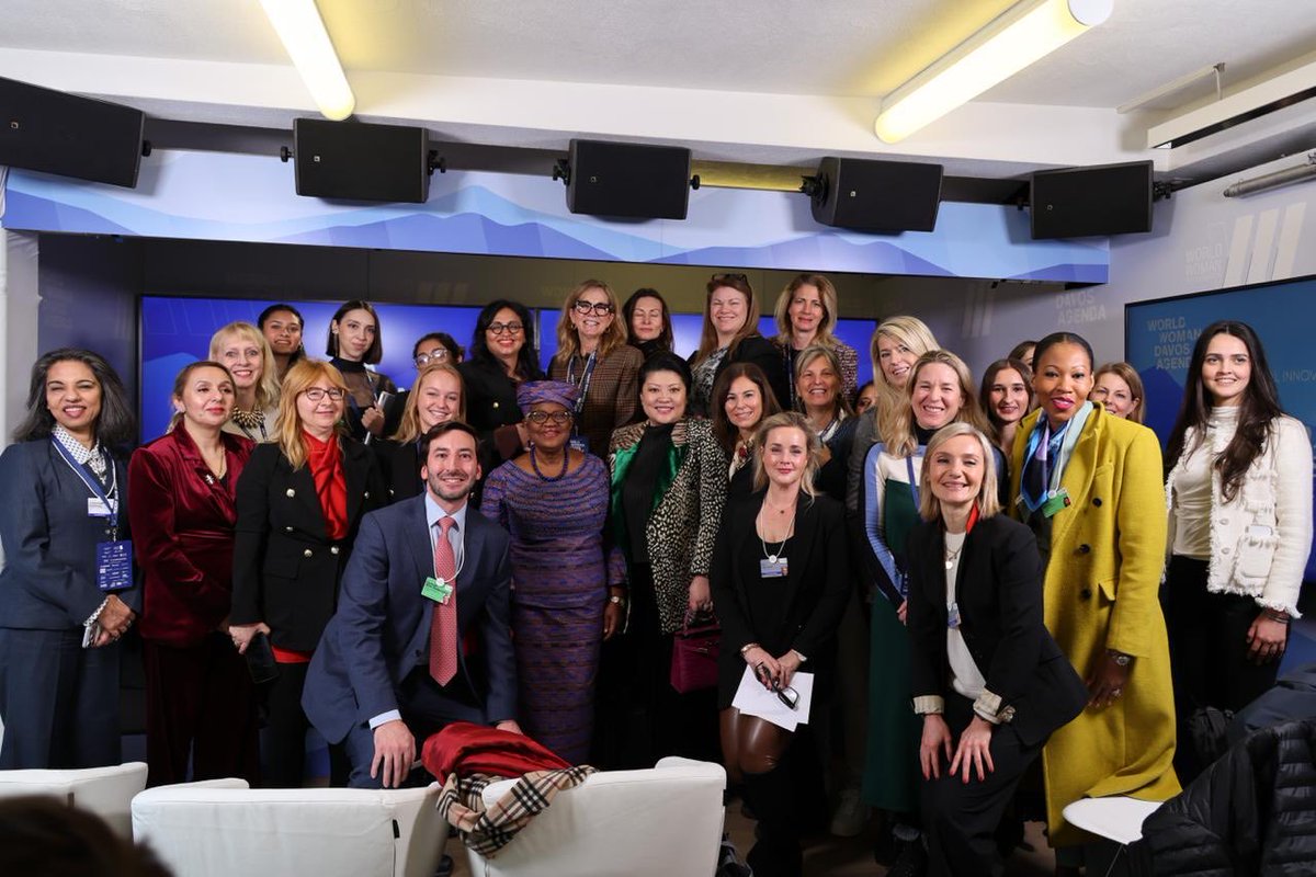 In Davos, at a fireside chat organised by the U.S. Council for International Business and moderated by <a href="/USCIB/">US Council for International Business (USCIB)</a> President and CEO Whitney Baird at the World Woman House. Focusing on WTO’s role in the midst of the ongoing disruptions in global trade and teasing out what benefits WTO