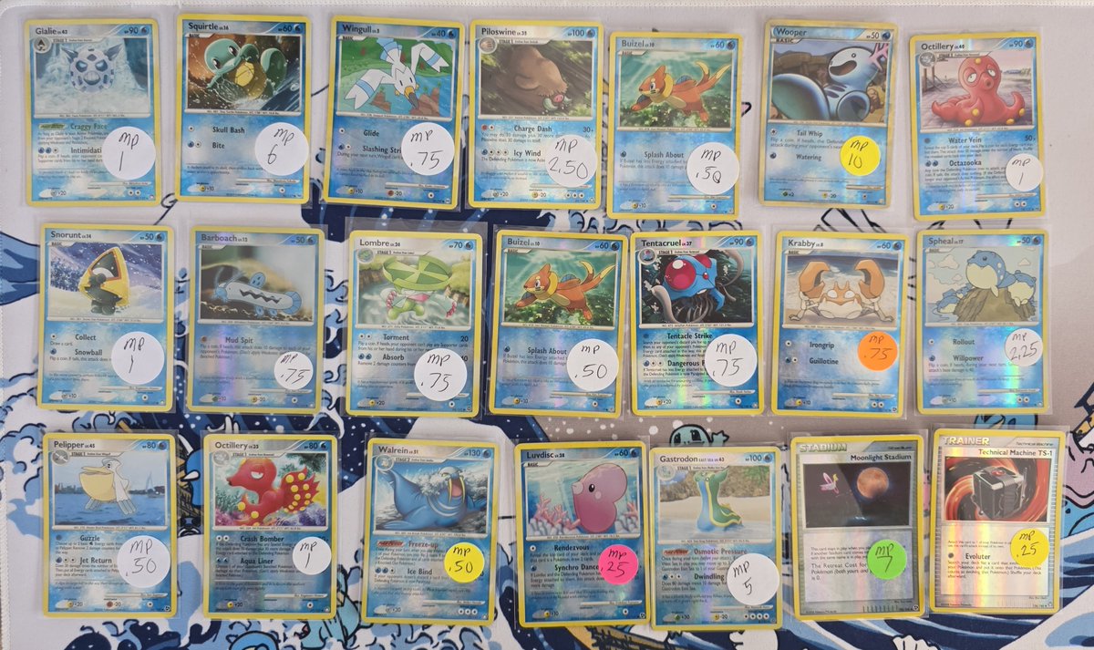 Moderately played reverses! Prices as marked! 

$.50 PWE or $5 BMWT (Free Shipping at $100).