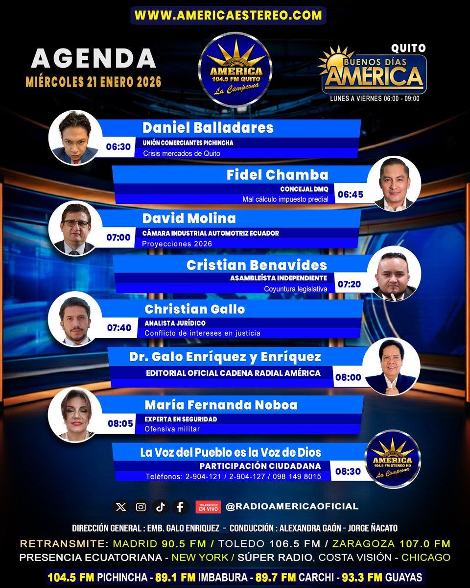 Radio América Oficial tweet media