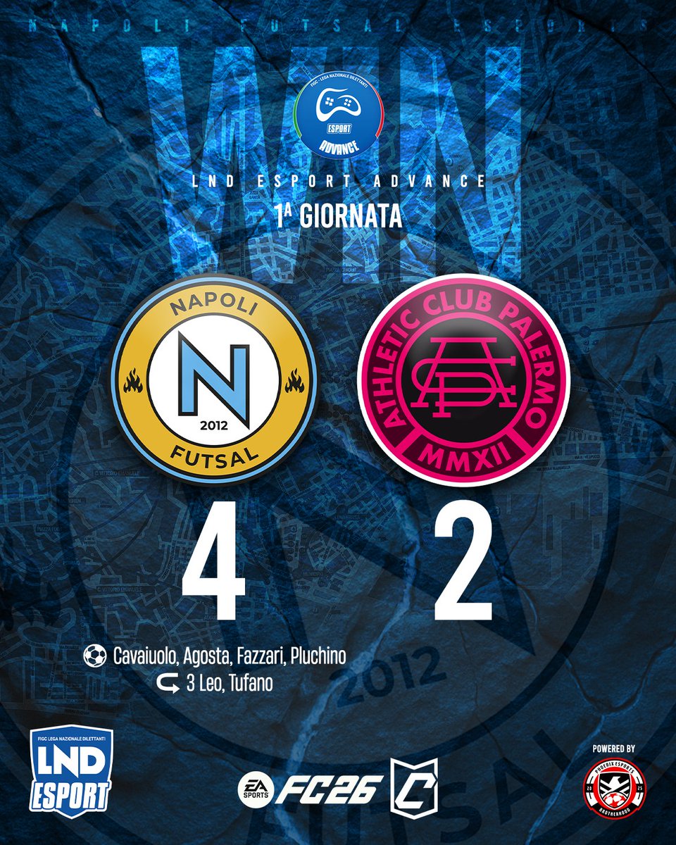 Napoli Futsal tweet media