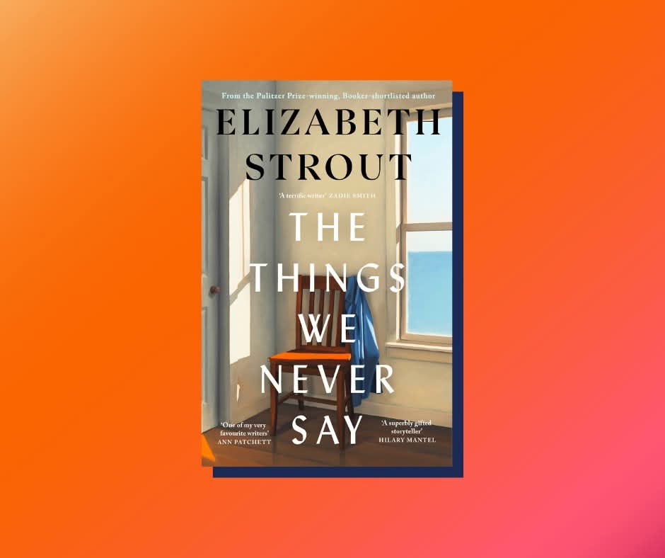 The Things We Never Say by <a href="/LizStrout/">Elizabeth Strout</a>

Synopsis: Artie Dam is a man with a secret. He spends his days teaching history to high schoolers, expanding their young minds, correcting their casual cruelties, and lending a kind word to those who need it most. He goes to holiday parties