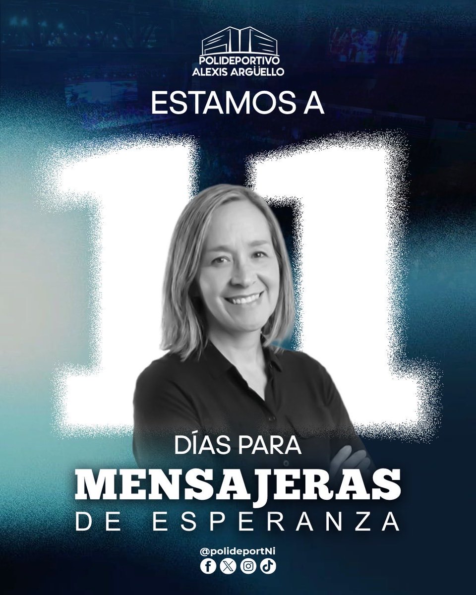 Estamos a 11 días 💥para mensajeras de esperanza ✨ en #ElPoli🔥