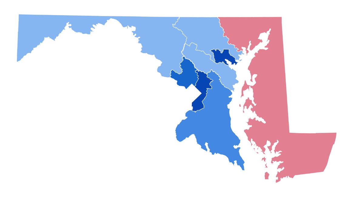EricLDaugh's tweet image. 🚨 BREAKING: Maryland Democrats are now moving to ABOLISH the one remaining Republican Congressional District in 2026, which would make the map 8D-0R

I repeat, 100% Democrats in Congress from Maryland.

Virginia Dems are moving too.

INDIANA RINOS betrayed MAGA and didn't want…