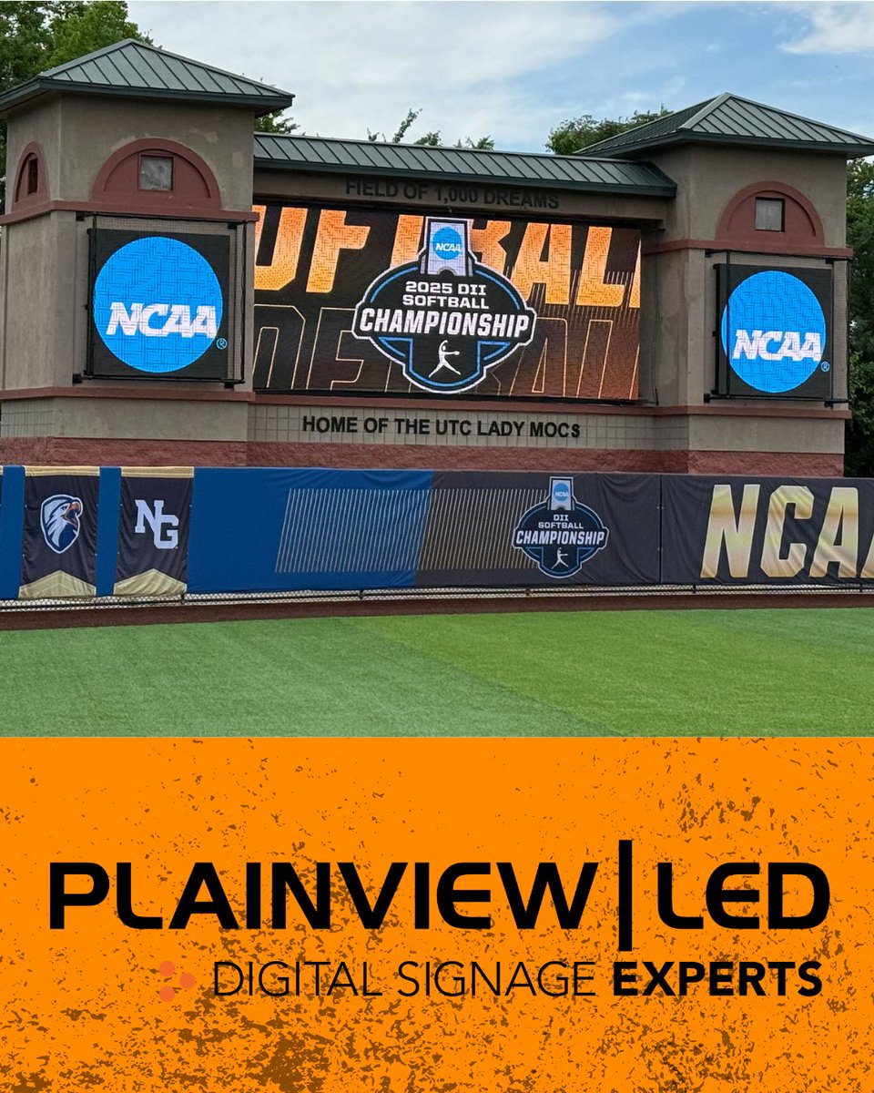 PlainViewLED's tweet image. Game day deserves more than a scoreboard.
Our LED video boards turn every pitch, play, and moment into a full-scale experience.
Built for softball. Built for baseball. Built to perform.
-
-
-
-
#LEDScoreboards #videoboards #baseballtech #softballlife #StadiumSolutions
