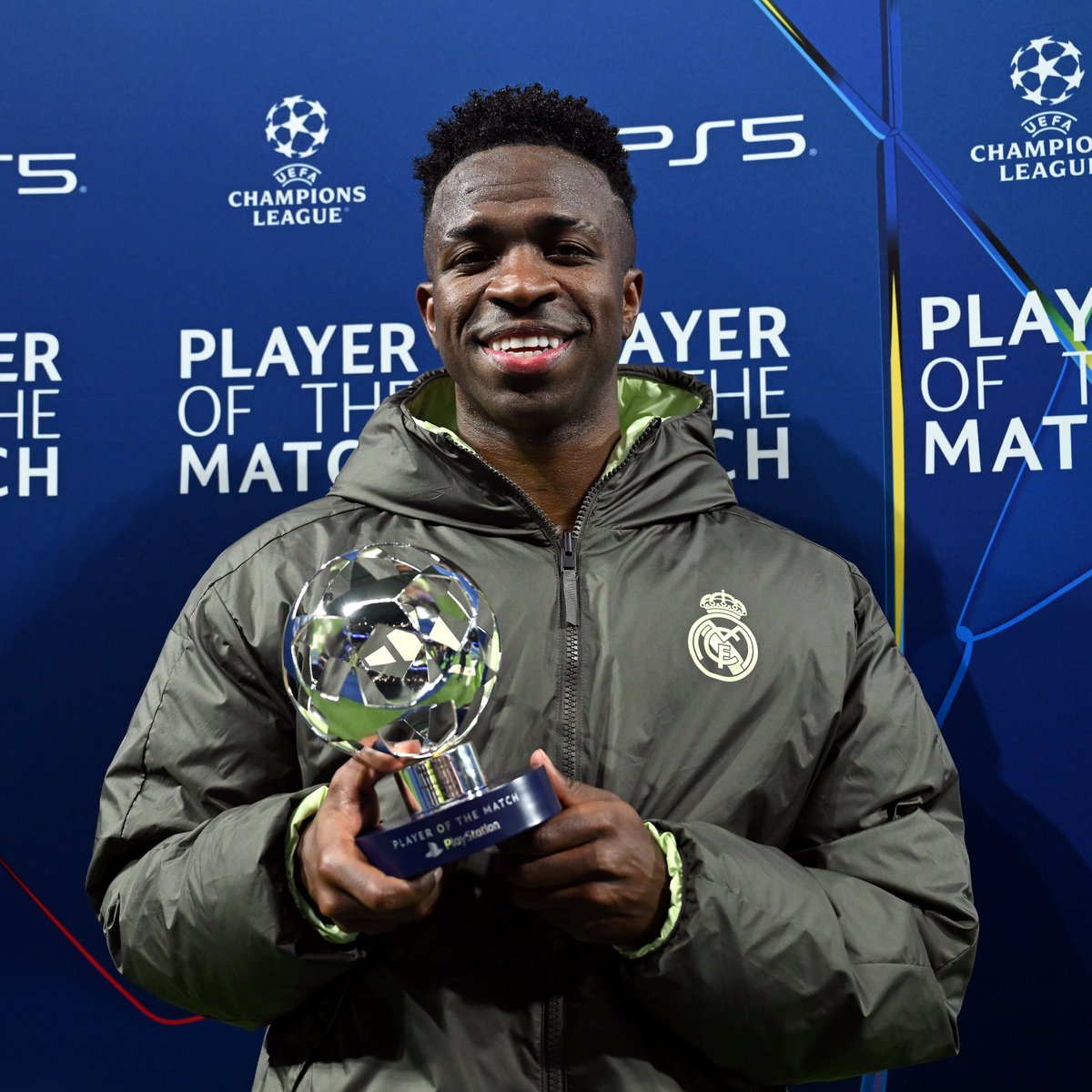 🏅 <a href="/vinijr/">Vini Jr.</a> = Jugador del Partido

#UCL