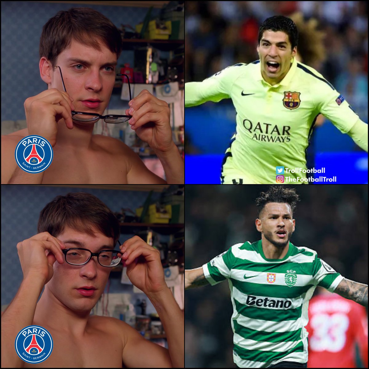 TrollFootball's tweet image. PSG's nightmare is back