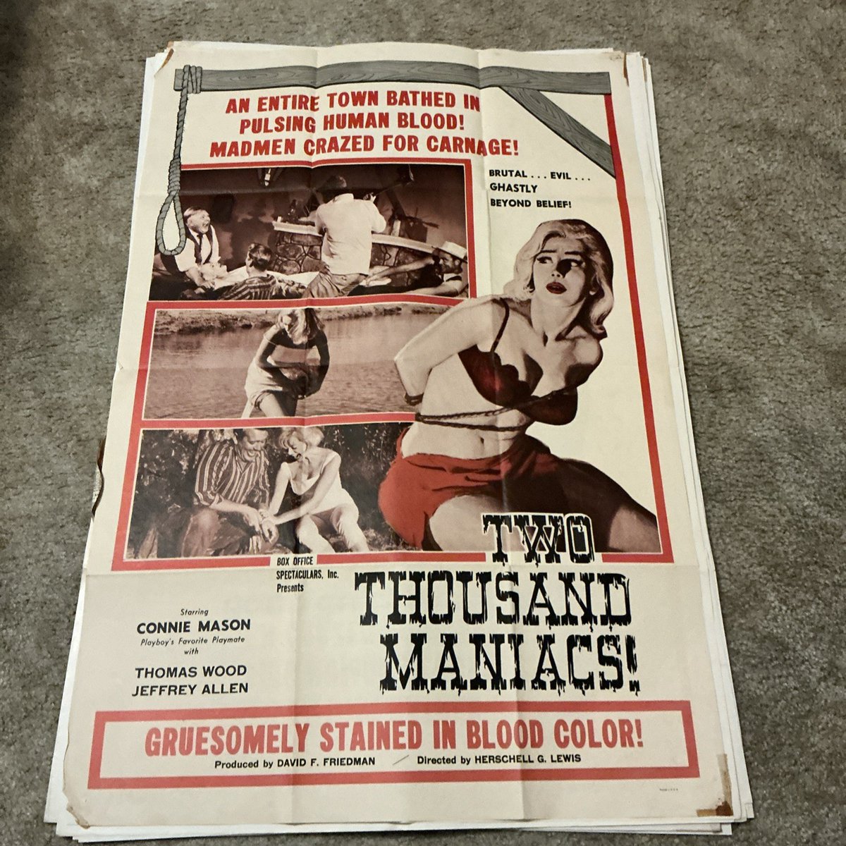 FilmPosterPosts's tweet image. One sheet movie poster lot 1960’s- 70’s  Horror, Classic, Huge Lot, Vintage LOOK

ebay.com/itm/2271800801…

#ad #MoviePoster #FilmPoster #Posters