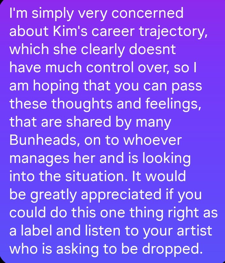Icyyyxcx's tweet image. My full formal message to .@RepublicRecords . Listen to your artists, listen to your fans, AND save your business. #FreeKimPetras .