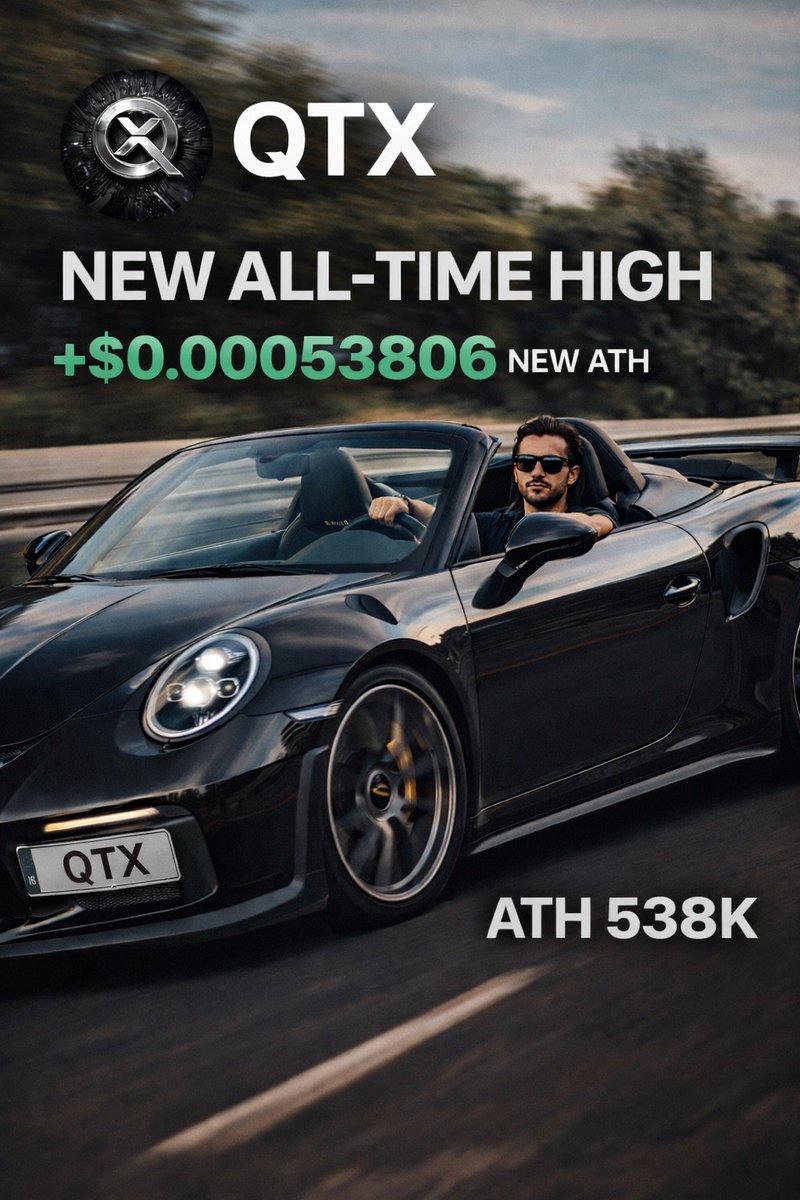 QuantumXonSol's tweet image. NEW ALL-TIME HIGH 🚀
Momentum keeps building as #QTX prints a fresh ATH at $0.00053806.
Volatility is real, participation is growing, and the chart speaks for itself.🔥

Follow the updates and track the move: QTXhub.com

#QTX #QuantumX #NewATH