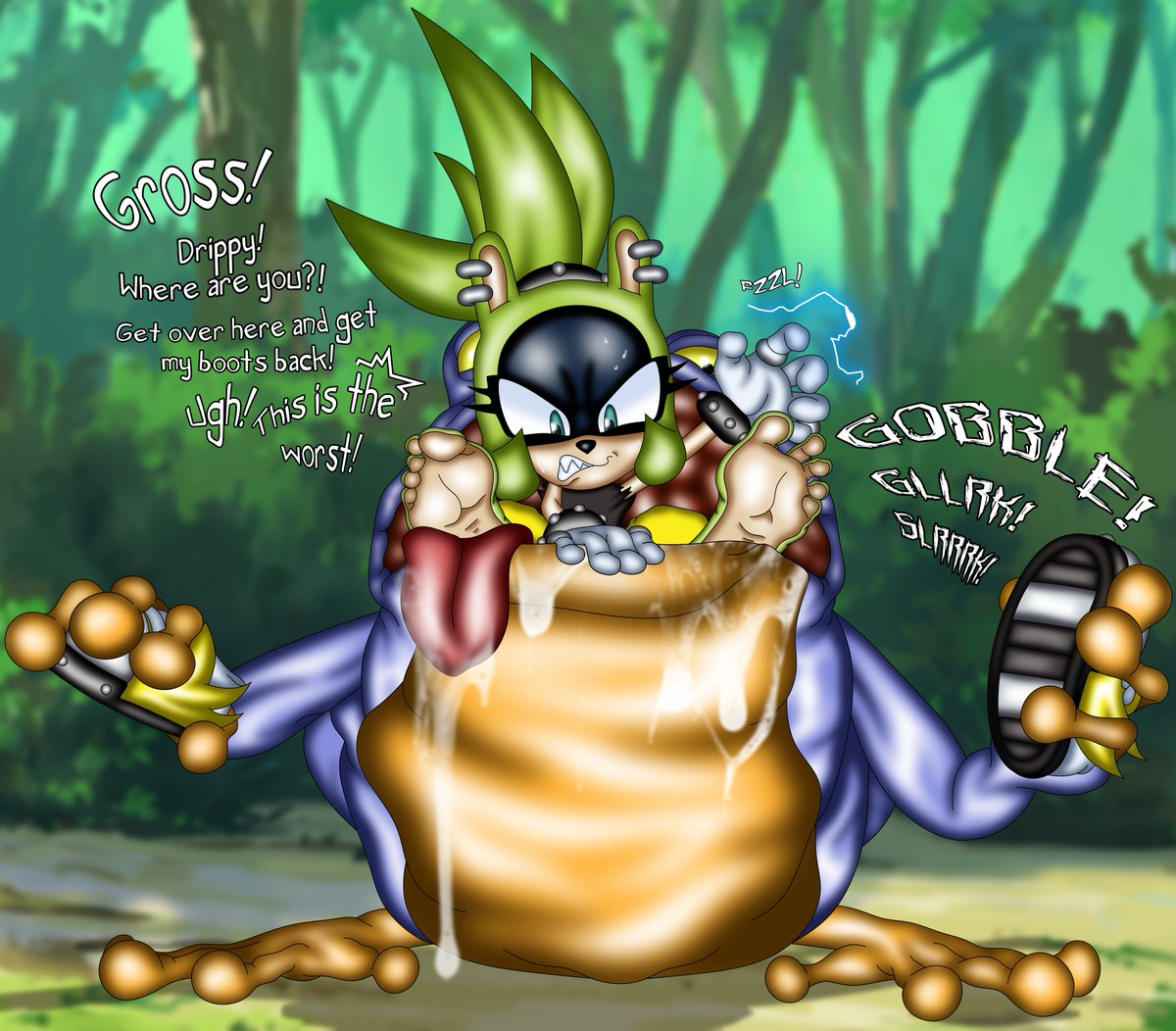 The lightning-fast Tenrec finds herself in a tight spot. Can she find a spark of hope before she’s swallowed whole, or has her luck finally run out?