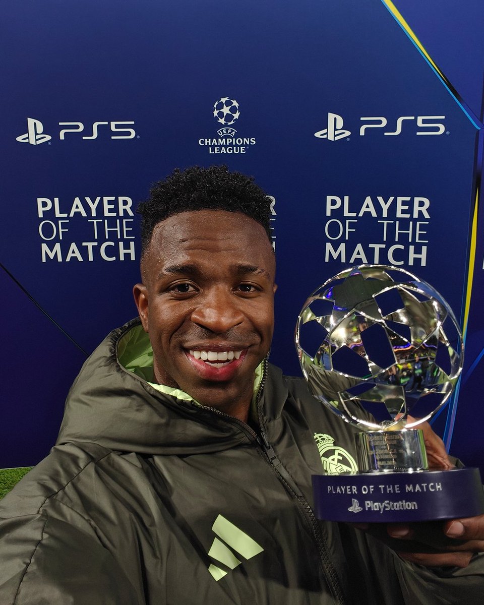 ChampionsLeague's tweet image. That Vini performance! 🥵

#UCL | #POTM