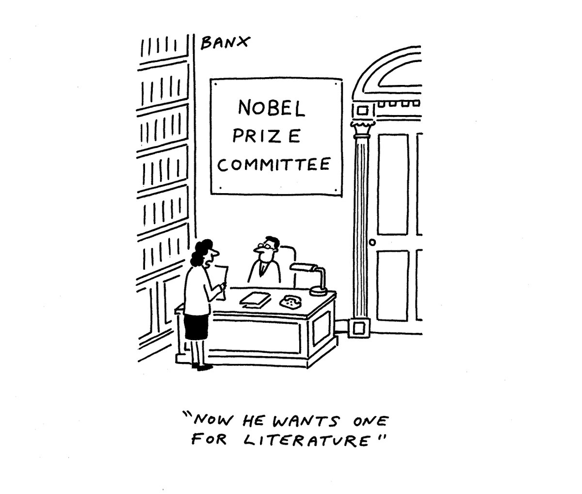 From today's <a href="/FT/">Financial Times</a> #trump #NobelPrize #Norway