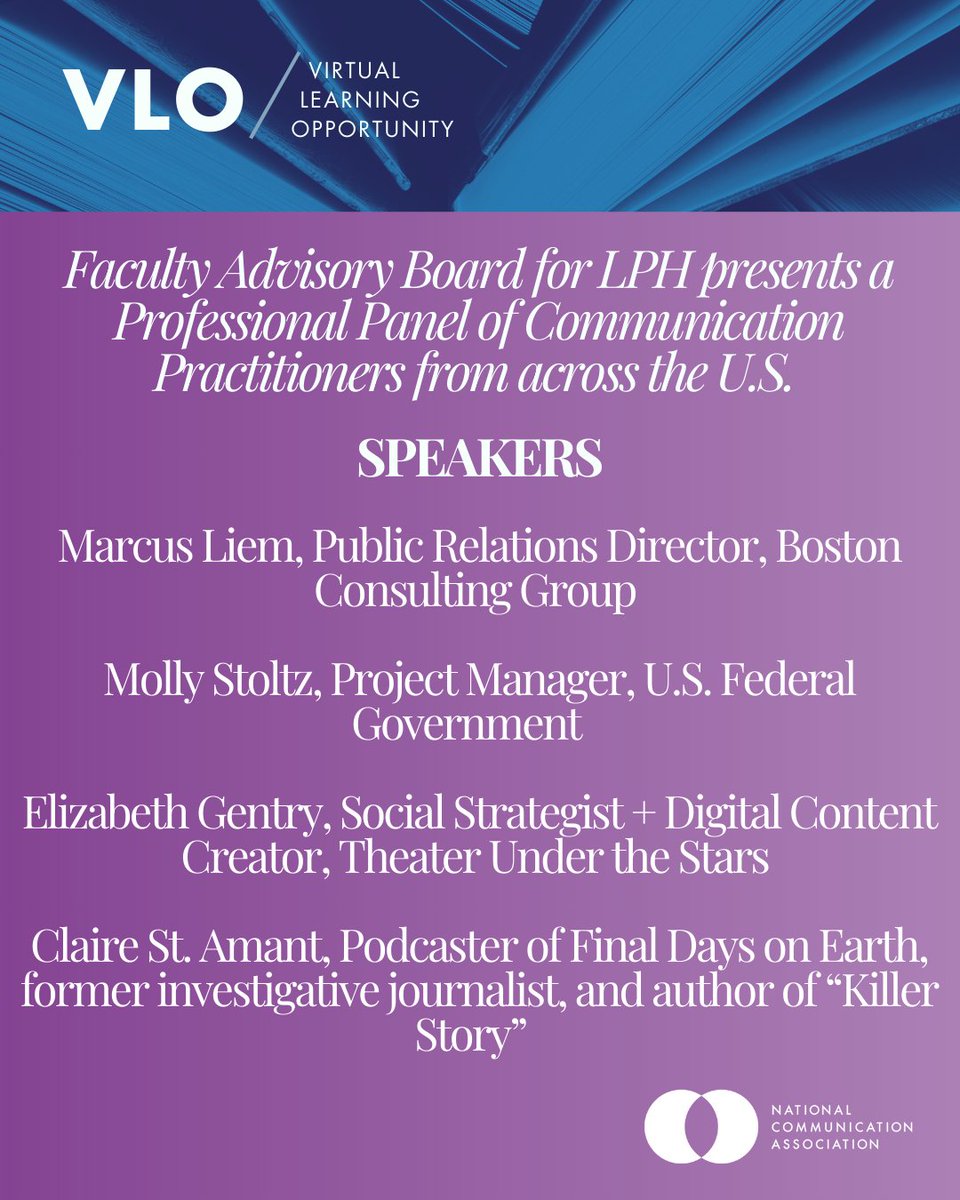 National Communication Association tweet media